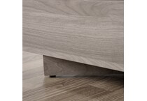 sauder woodworking co grey desk components pet  