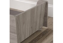 sauder woodworking co grey desk components pet  