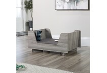 sauder woodworking co grey desk components pet  