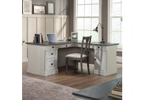 sauder woodworking co white desk pall  