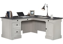 sauder woodworking co white desk pall  
