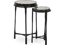 sgbk black chairside table mrn  