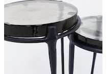 sgbk black chairside table mrn  