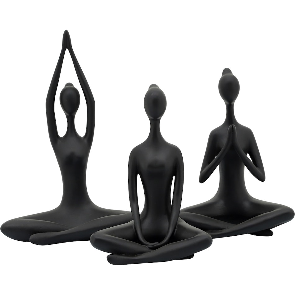 sgbk black figurines set  