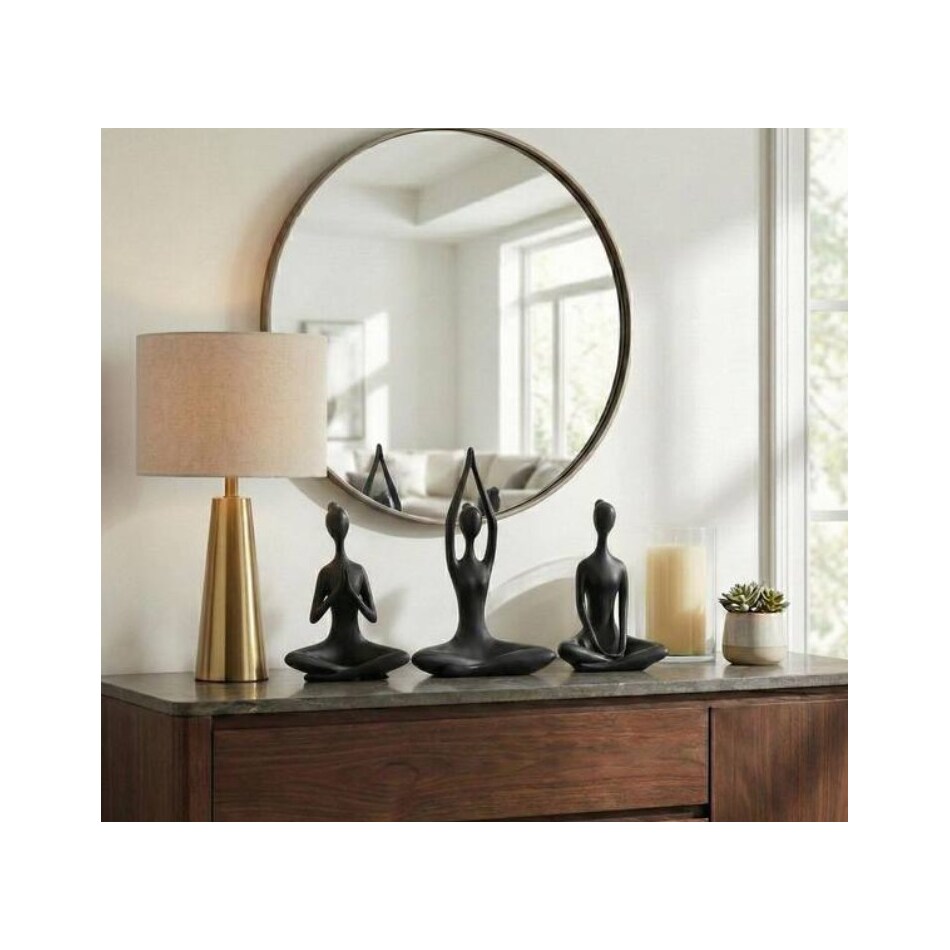 sgbk black figurines set  