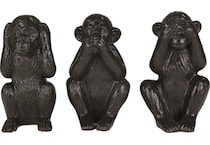 sgbk black figurines set  