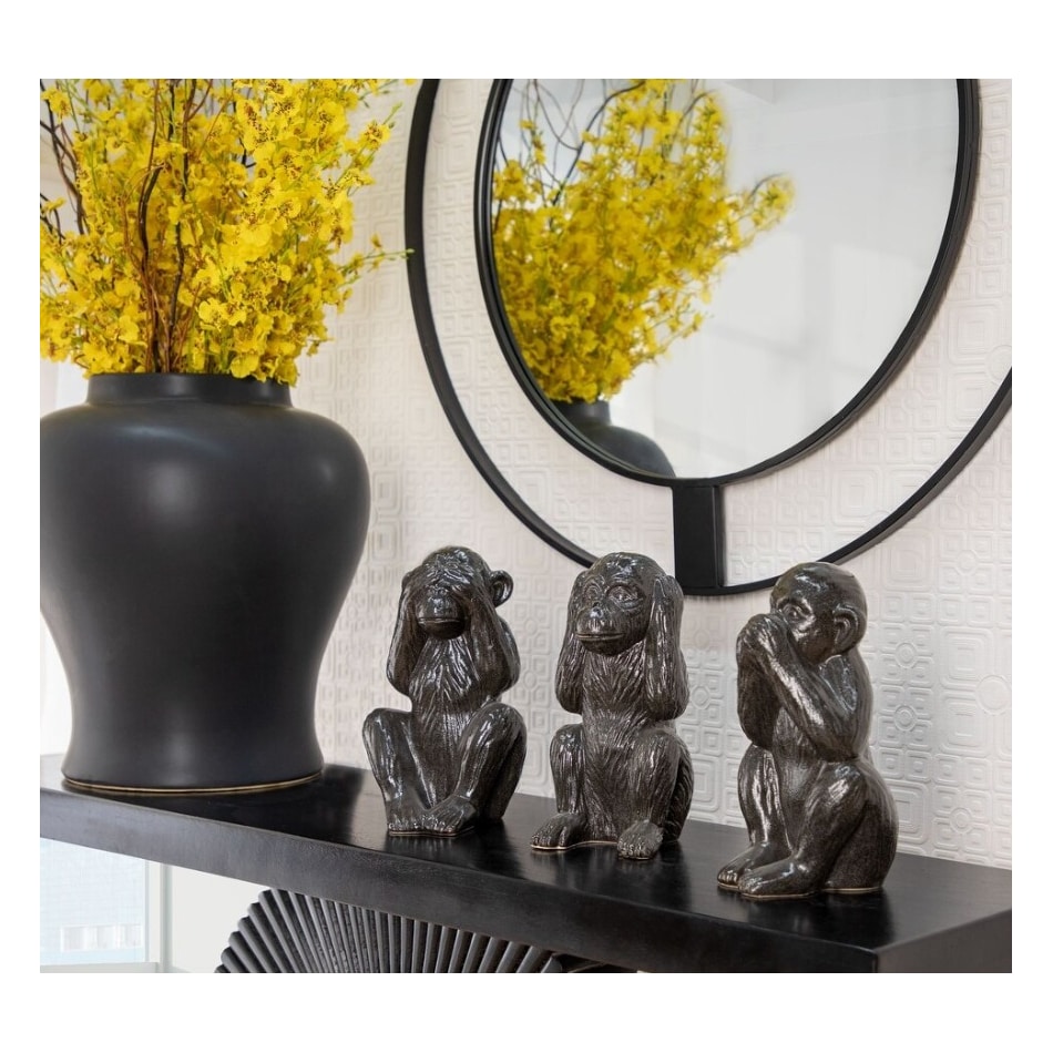 sgbk black figurines set  