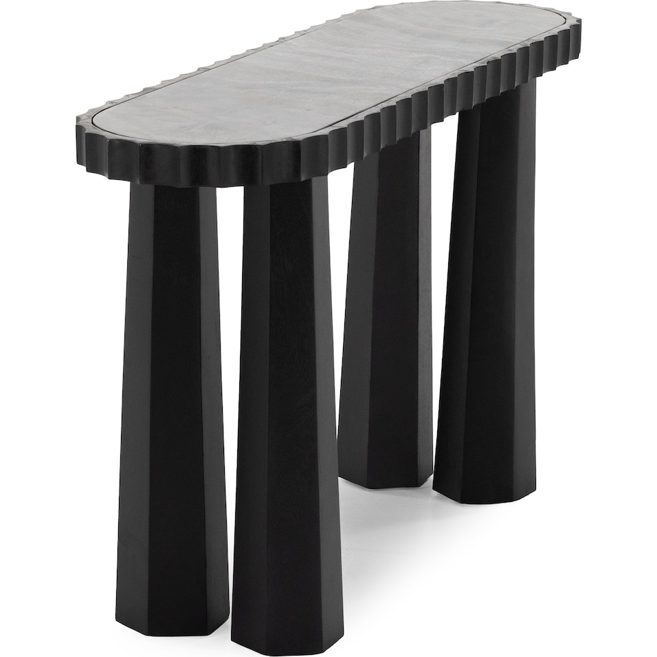 sgbk black hall entry table mrn  