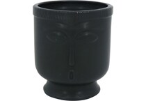 sgbk black jar vase bowl plate   