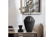 sgbk black jar vase bowl plate   