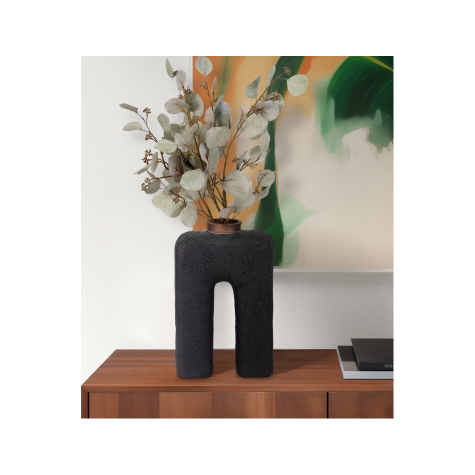 sgbk black jar vase bowl plate   