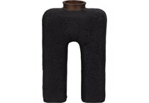sgbk black jar vase bowl plate   