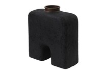 sgbk black jar vase bowl plate   