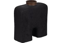 sgbk black jar vase bowl plate   