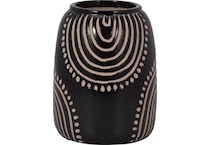 sgbk black jar vase bowl plate   