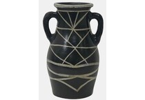 sgbk black jar vase bowl plate   