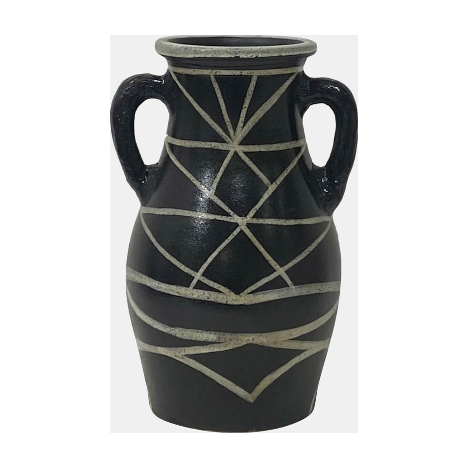 sgbk black jar vase bowl plate   