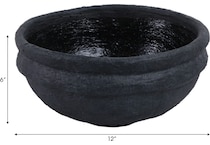 sgbk black jar vase bowl plate   