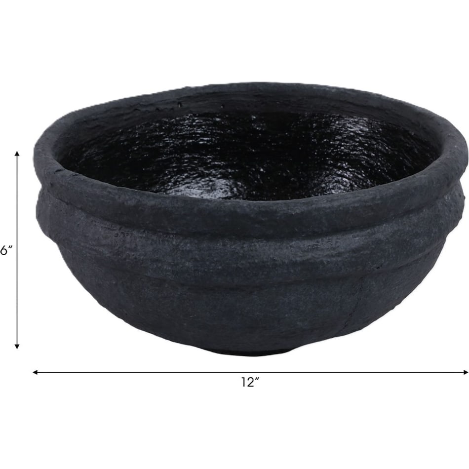 sgbk black jar vase bowl plate   