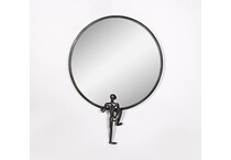 sgbk black wall mirror   