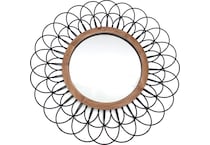 sgbk black wall mirror   