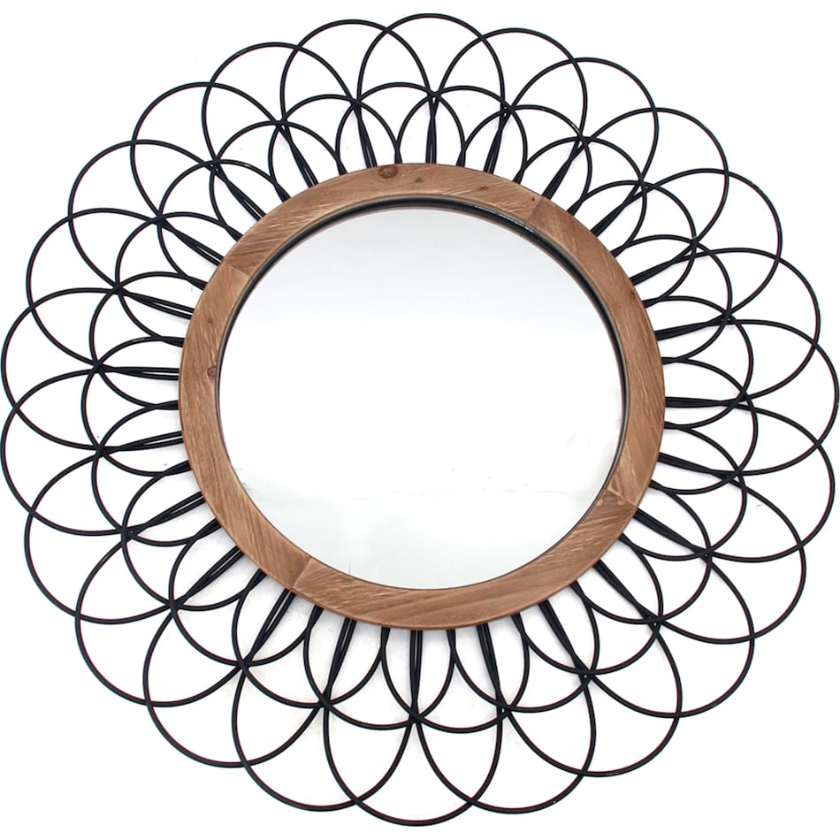 sgbk black wall mirror   