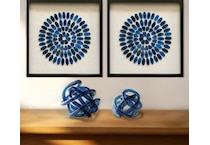 sgbk blue wood plaques   