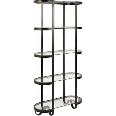 Marilyn 78" Forged Metal Etagere