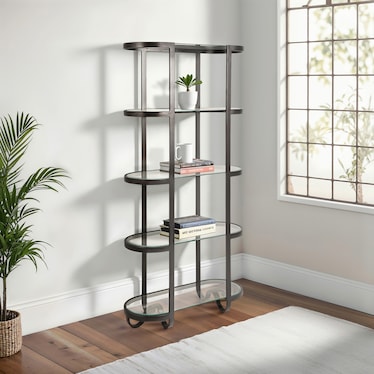 Marilyn 78" Forged Metal Etagere