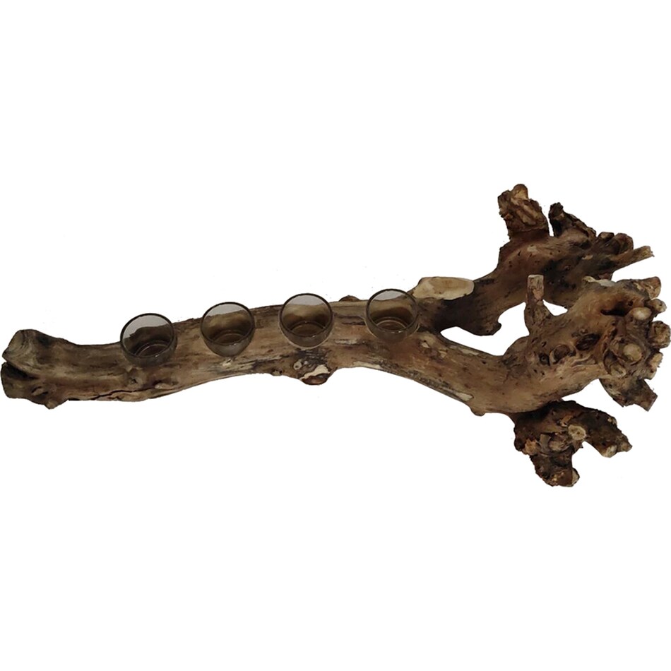 sgbk brown candleholder candle   