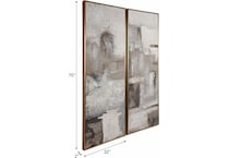 sgbk brown paintings set  