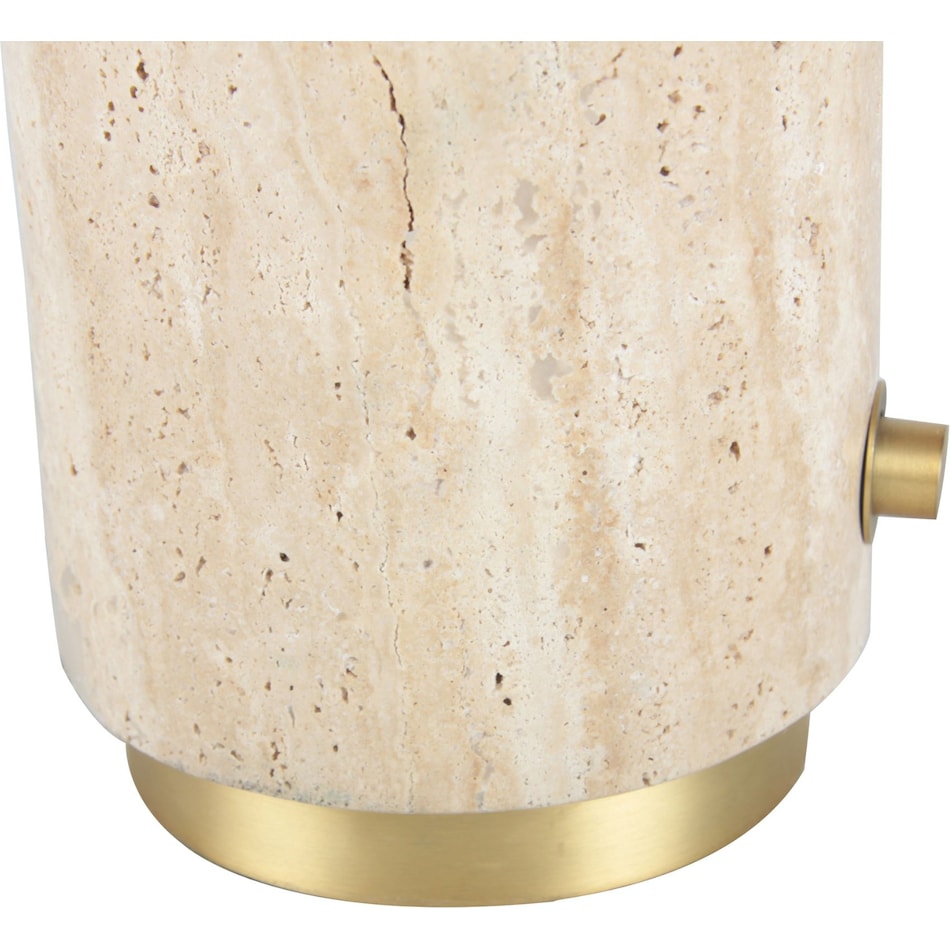 sgbk cream table lamp   