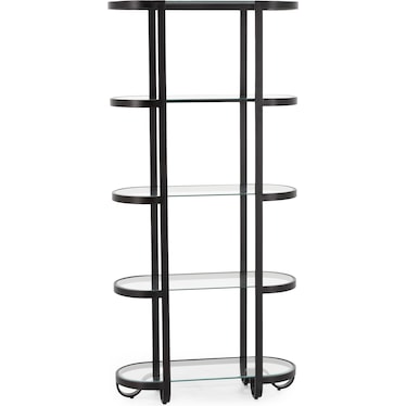 Marilyn 78" Forged Metal Etagere