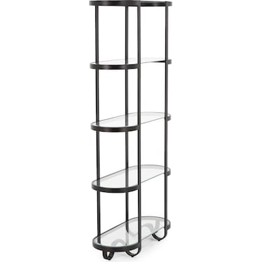Marilyn 78" Forged Metal Etagere