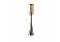 sgbk gold candleholder candle   