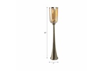 sgbk gold candleholder candle   