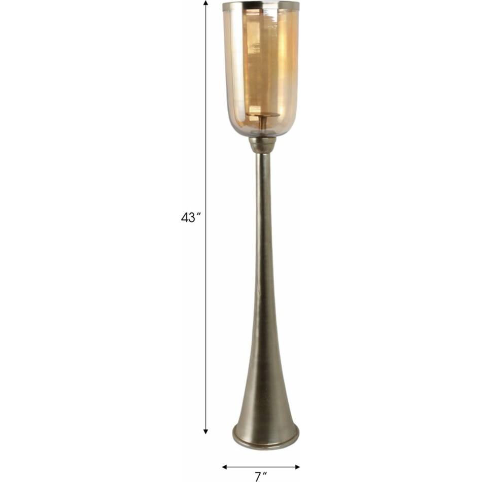 sgbk gold candleholder candle   
