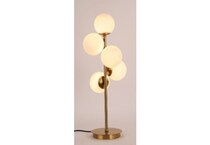 sgbk gold table lamp   
