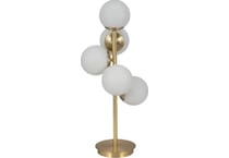 sgbk gold table lamp   