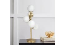 sgbk gold table lamp   