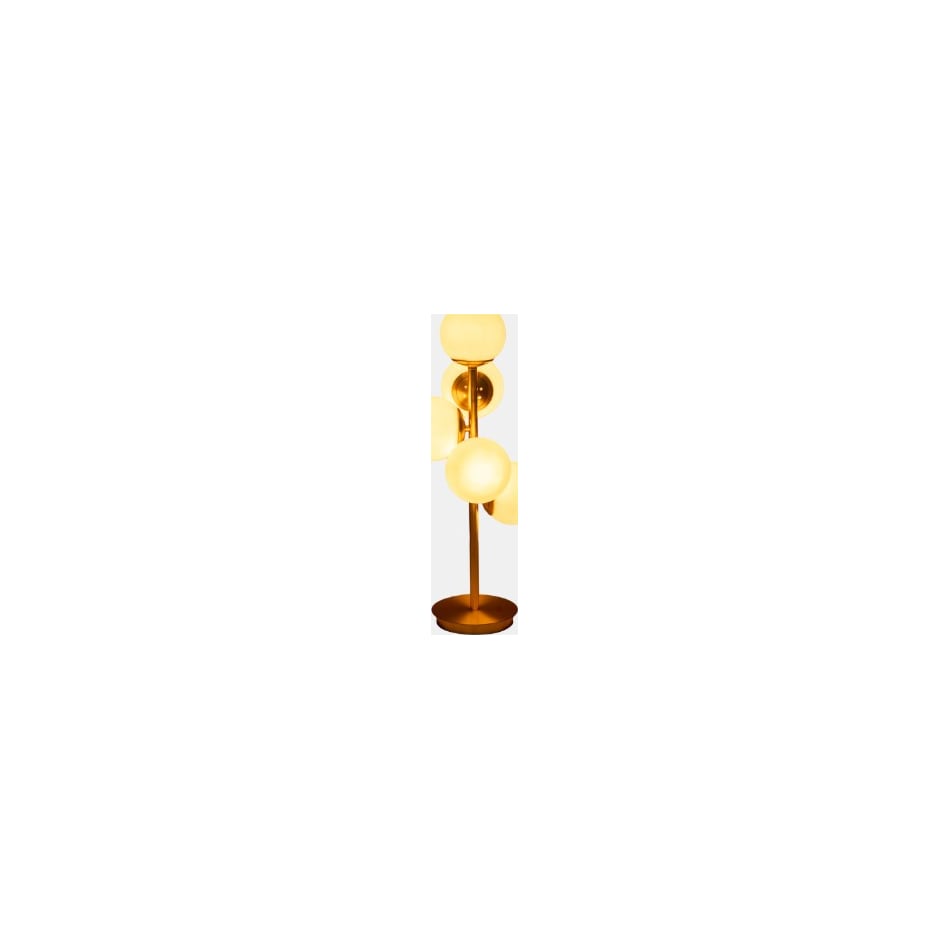 sgbk gold table lamp   