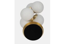 sgbk gold table lamp   