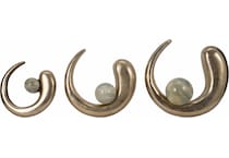 sgbk gold wood plaques set  