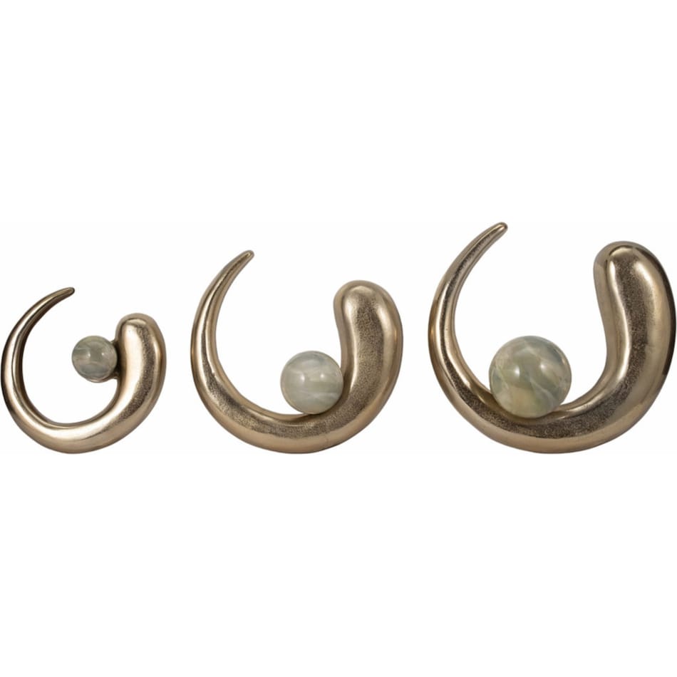 sgbk gold wood plaques set  