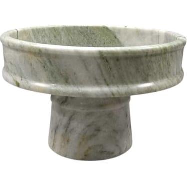Green Marble Bowl 12"W x 8"H