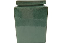 sgbk green jar vase bowl plate   