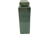 sgbk green jar vase bowl plate   