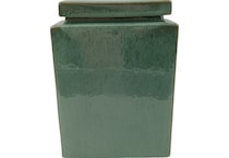 sgbk green jar vase bowl plate   