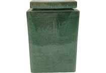 sgbk green jar vase bowl plate   
