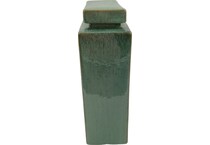 sgbk green jar vase bowl plate   